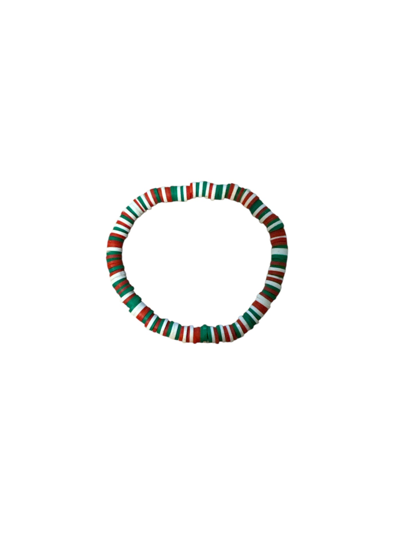 Multi colored clay bead Bracelet