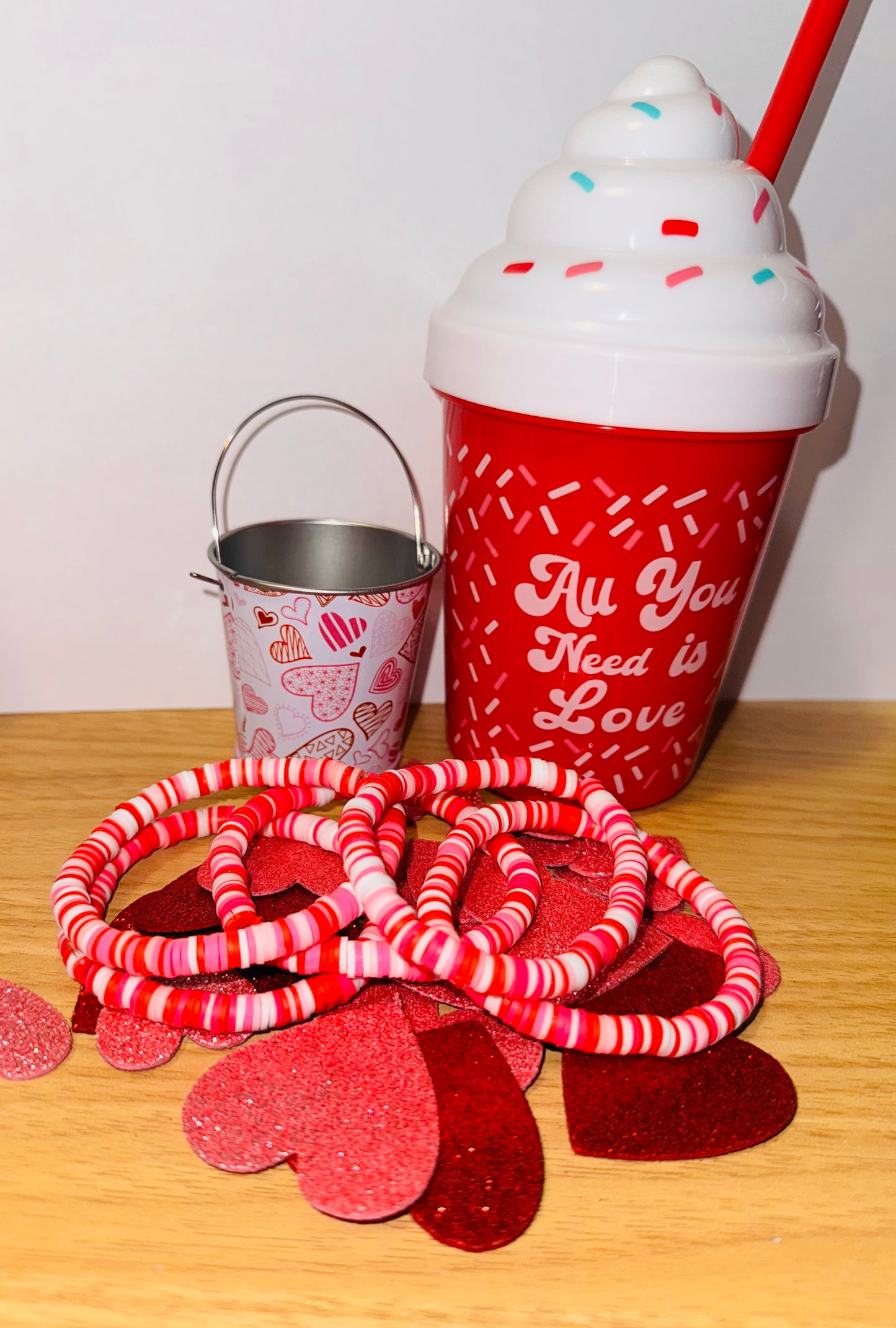 Valentine Clay Bracelets