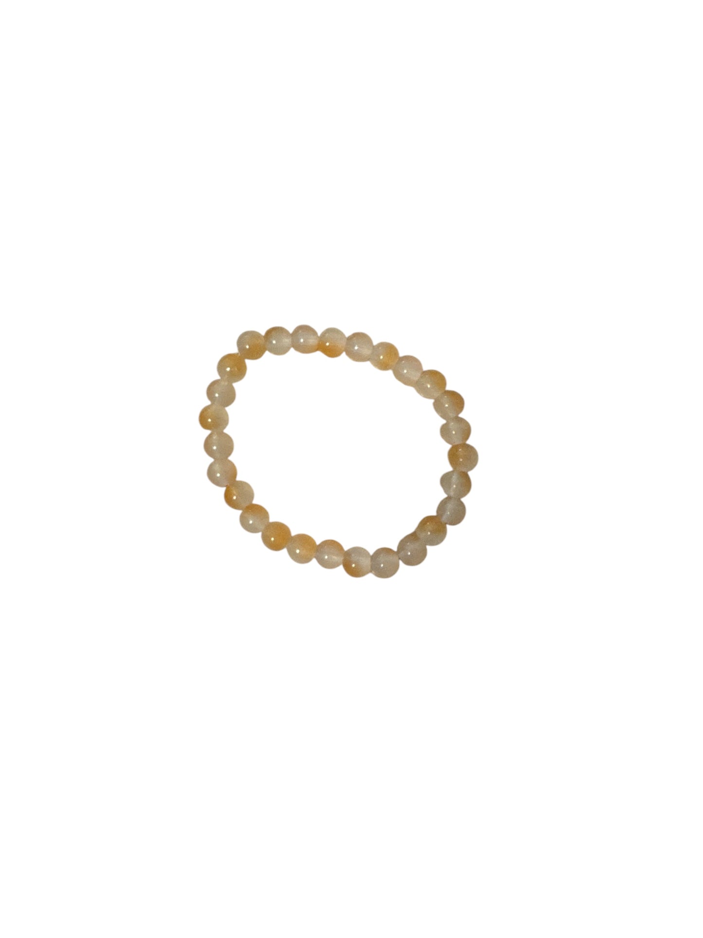 Clear glass beadBracelet