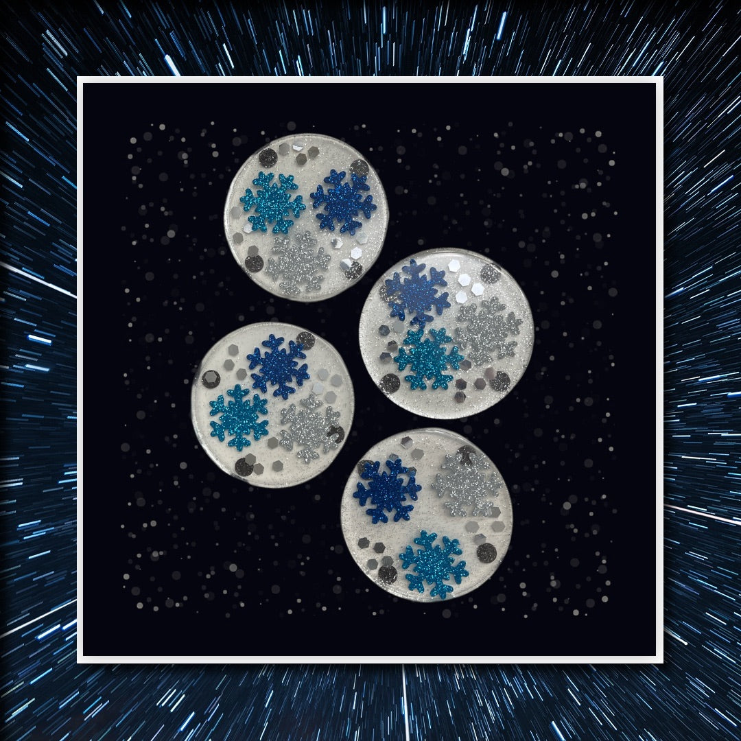Snowflake Coaster Set