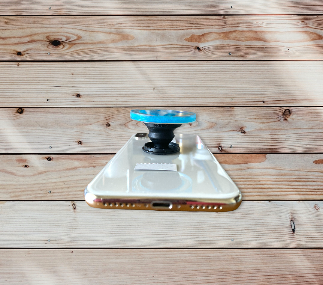 Blue Marble Phone Prop