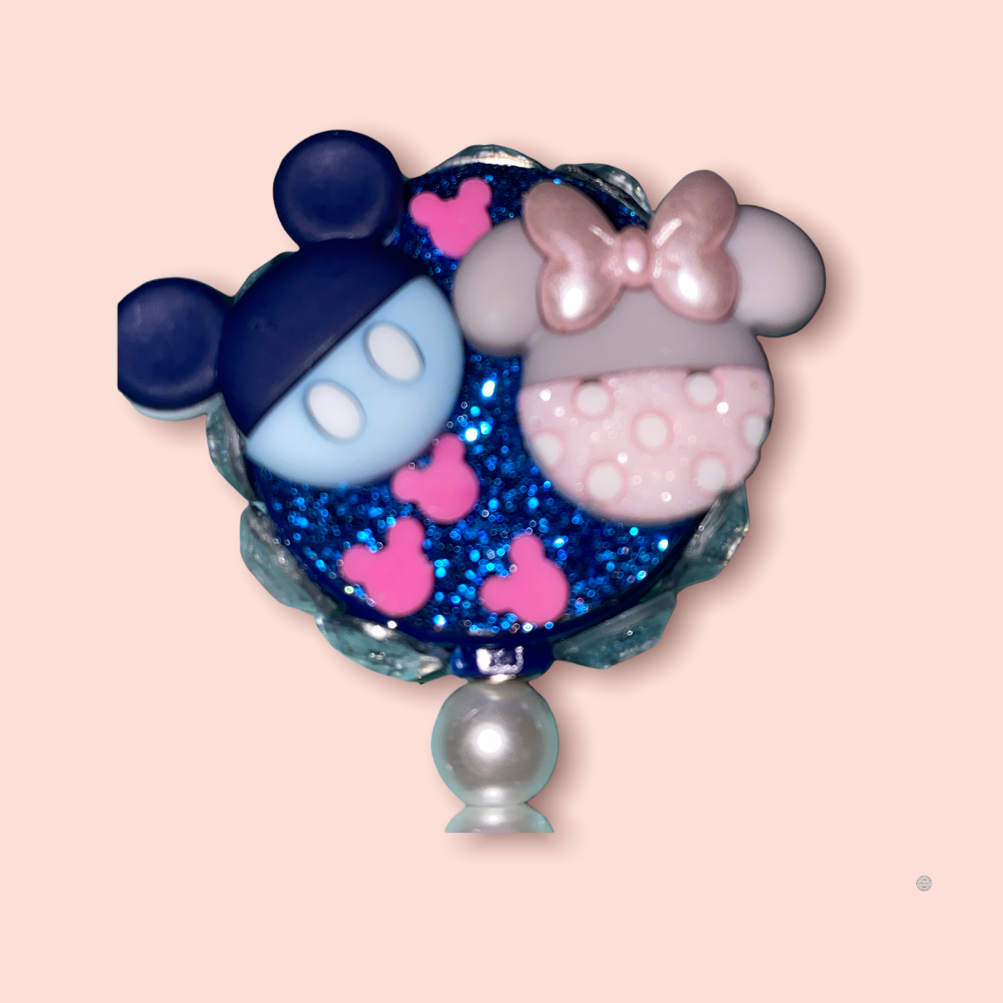 Mouse Couple Badge Reel