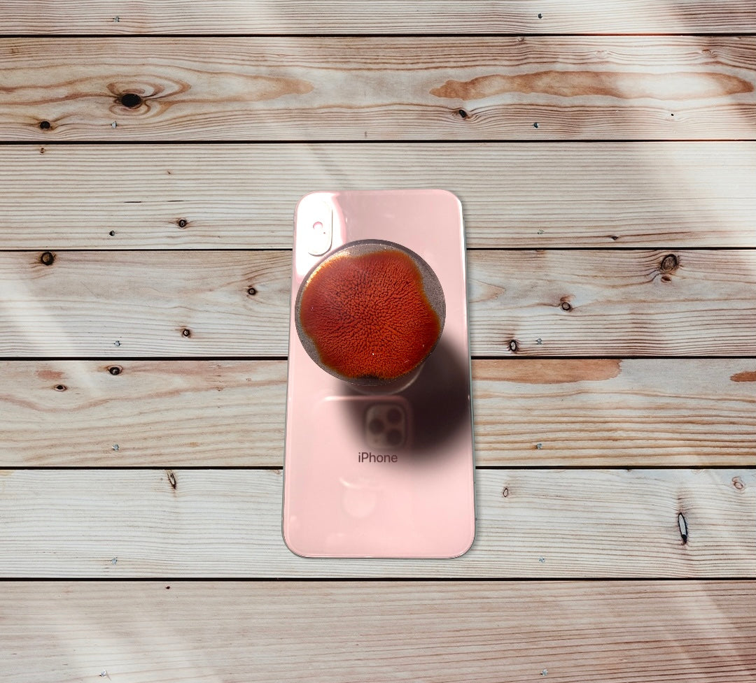 Orange Ink Phone Prop