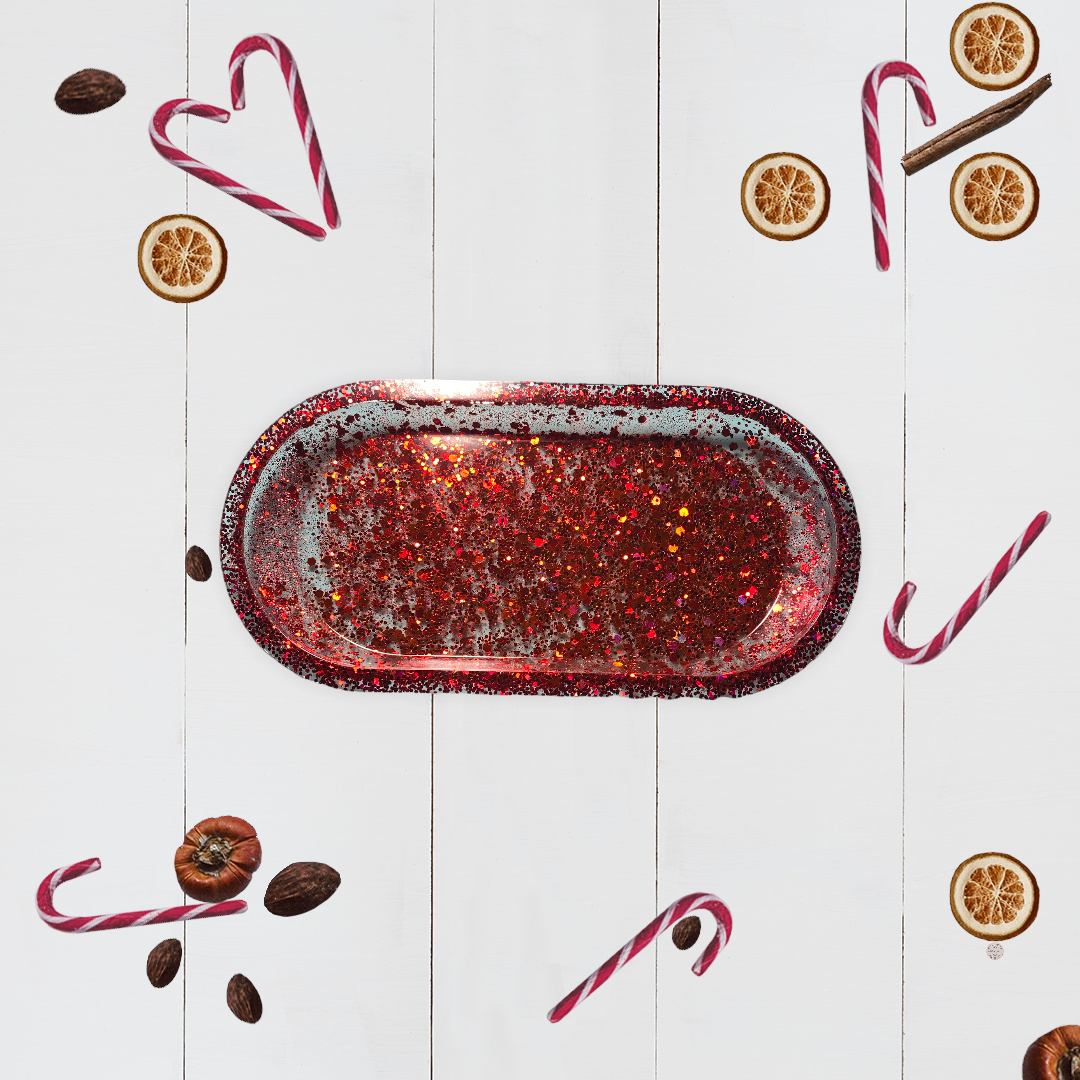 Glitter Trinket Tray