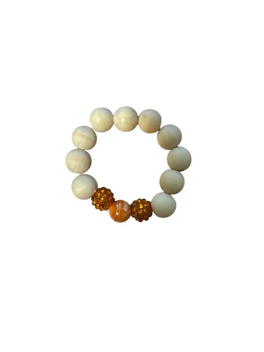 Orange Sparkle Bracelet