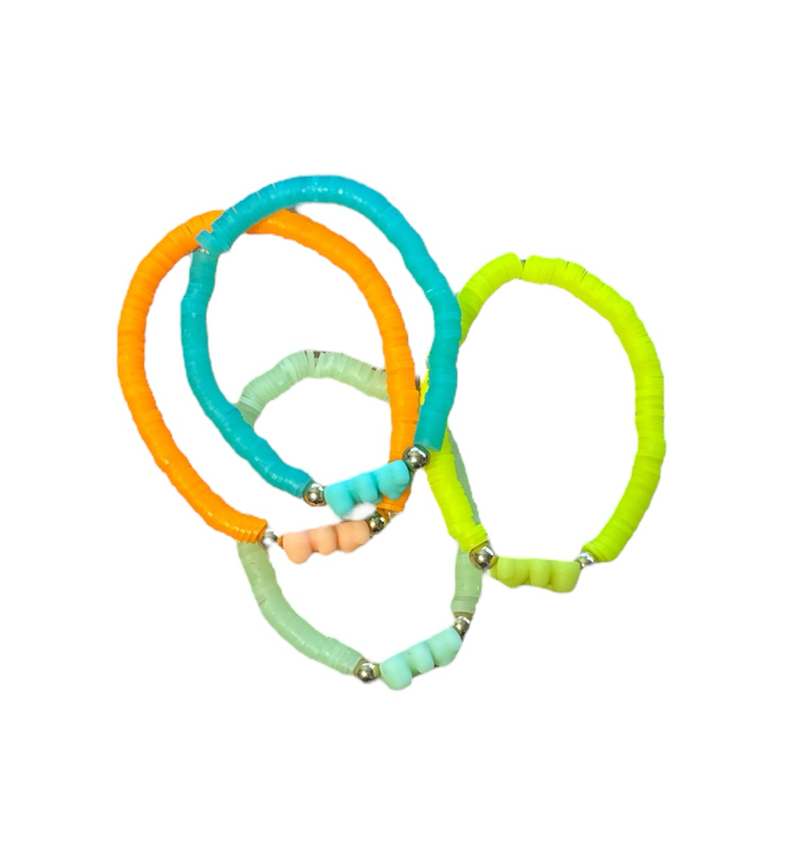Neon Teddy Bracelet
