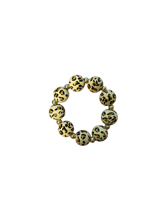 Tan Leopard Bracelet