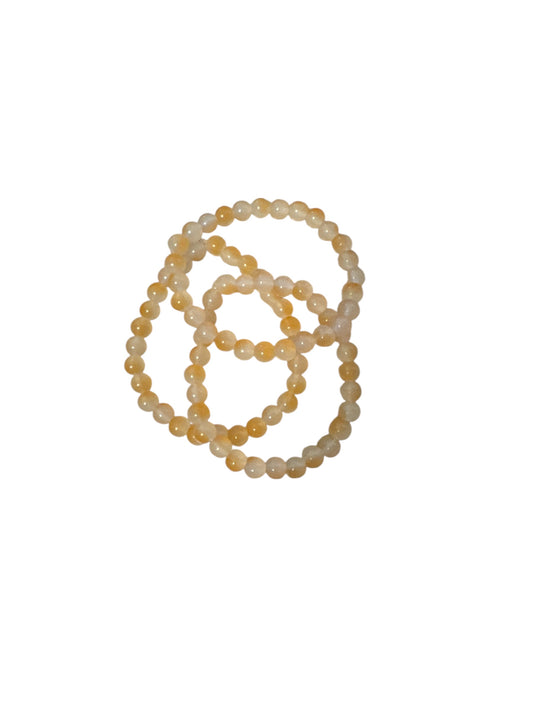Clear glass beadBracelet