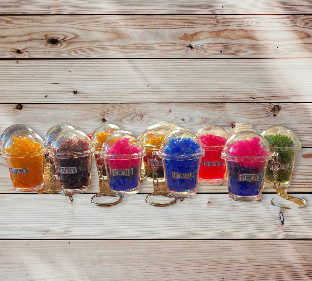 Mini ICEE Drink Keychain