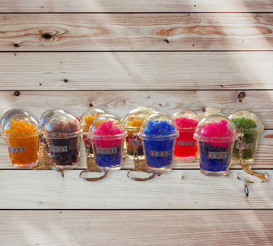 Mini ICEE Drink Keychain