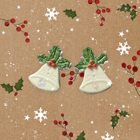 White Bell Magnet Set