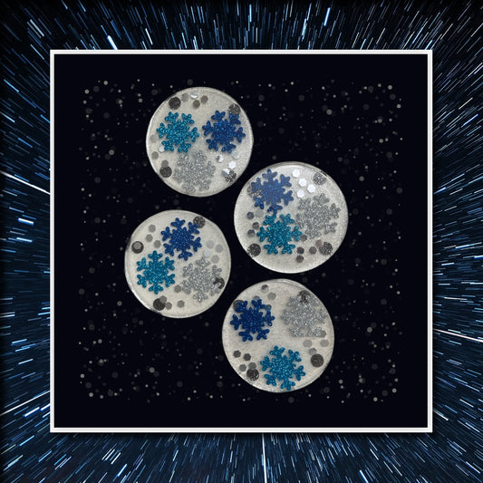 Snowflake Coaster Set