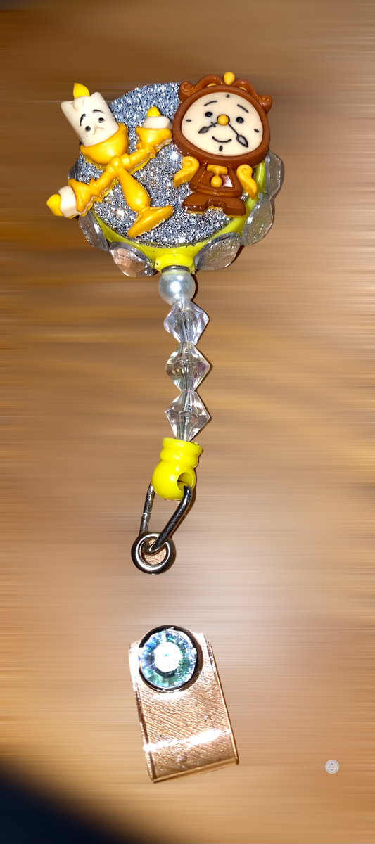 Clock and Candle Badge Reel
