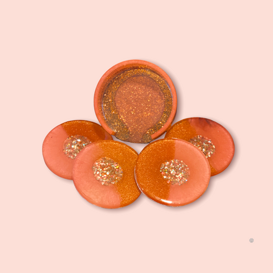 Coral Coaster Set