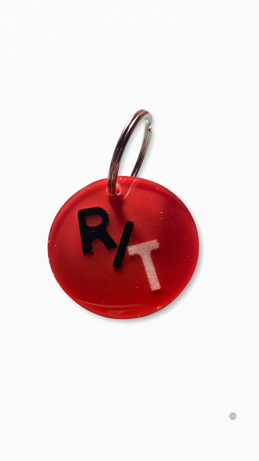 Custom Initial Keychain