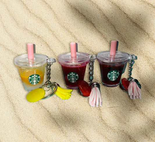 Mini Drink Keychain