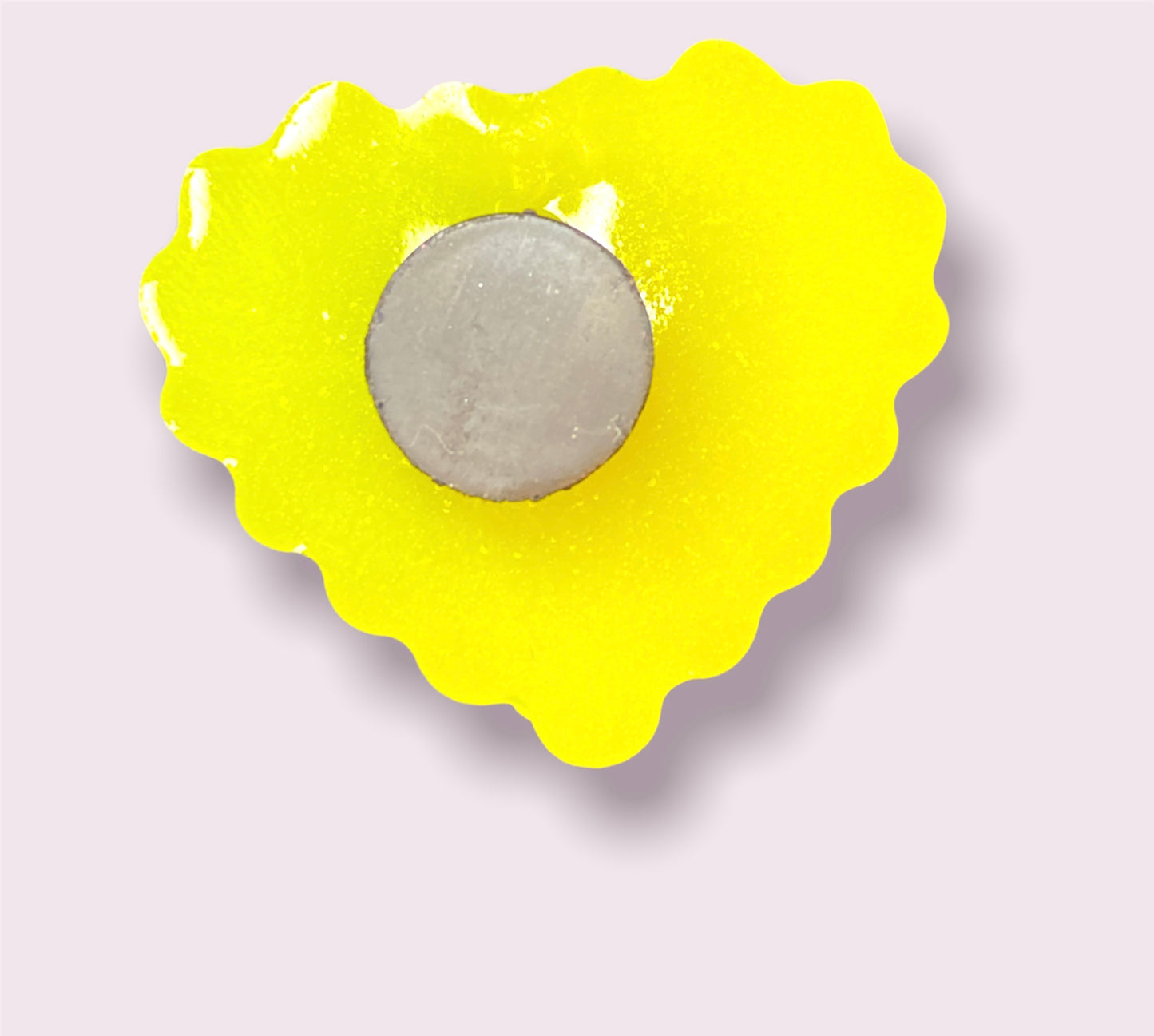 Yellow Heart Magnet