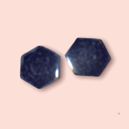Hexagon Earrings