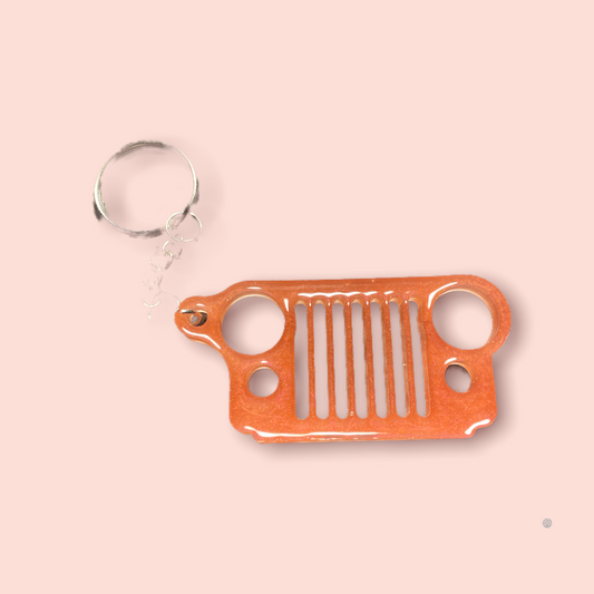 Jeep Grill Keychain