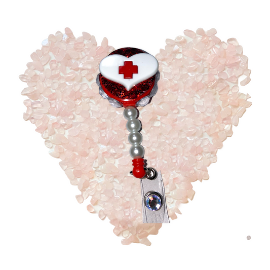 Nurse Heart Badge Reel