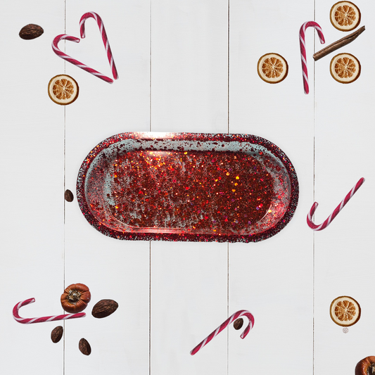 Glitter Trinket Tray