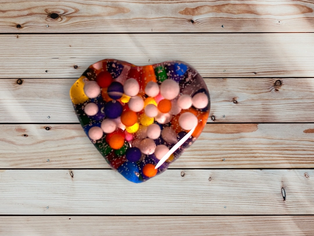 Sprinkle Heart Thumbtacks