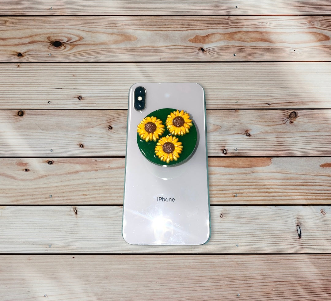 Sunflowers Phone Prop